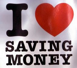 I love saving money